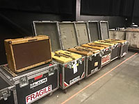 Keith got some of his FENDER Twin Amps road ready